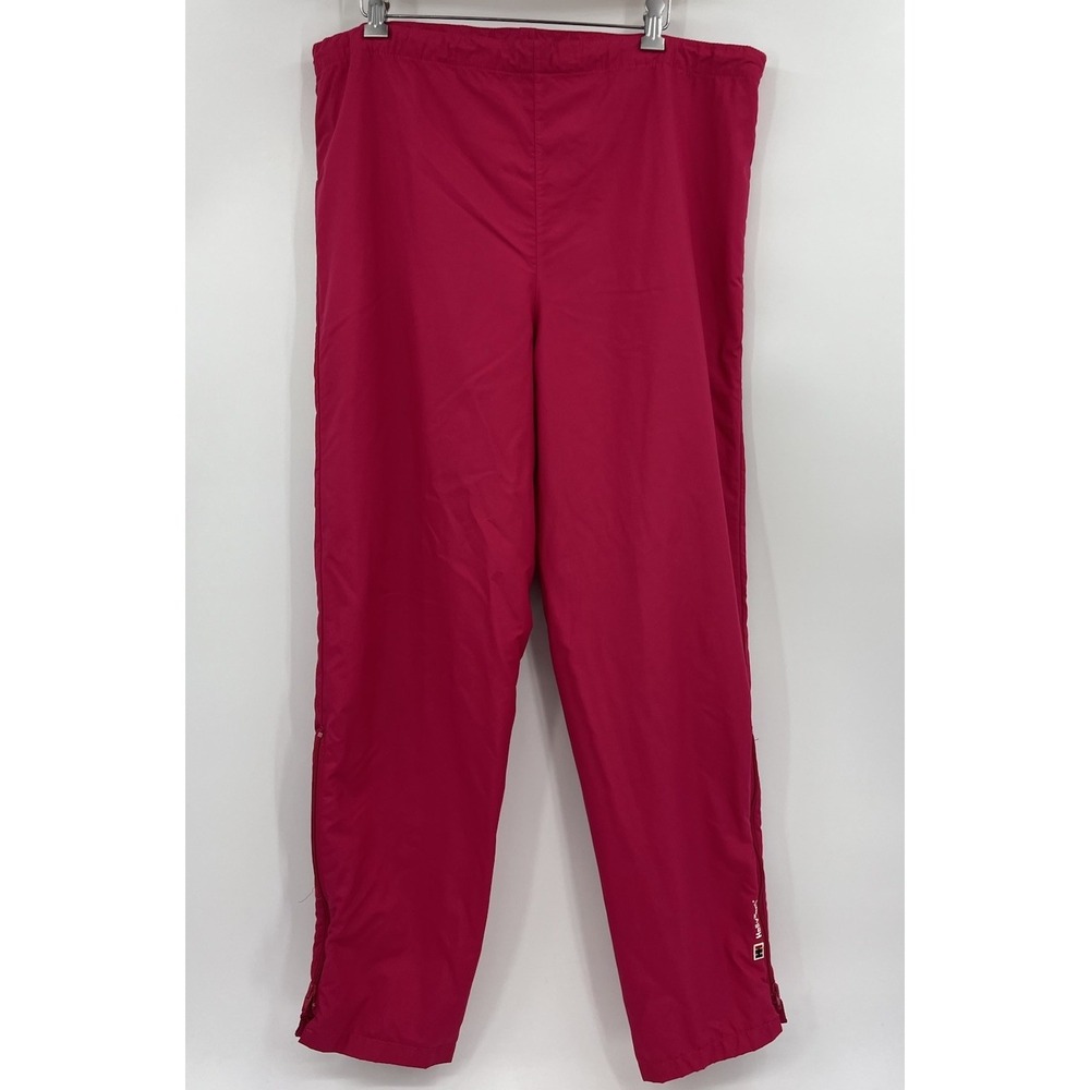 Vintage LL Bean by Helly Hansen Helly Tech Lined Pants Ankle Zip Womens Medium
